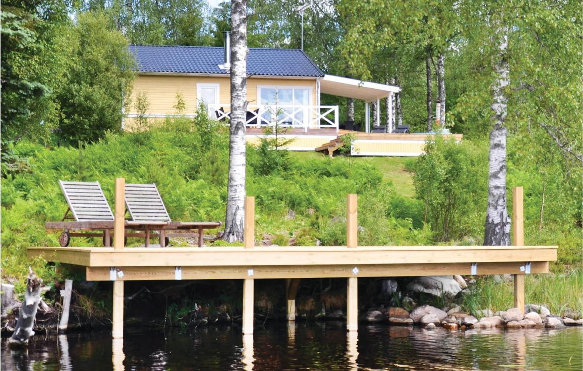Nice Home In Sunne With Jacuzzi Alvsatern Kültér fotó